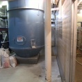 The Stevens Point Brewery's Allis-Chalmers malt scale and wort cooling room still in use in the year 2021.